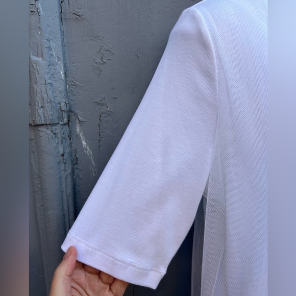 Fabiana Filippi Knit T Shirt Blouse, size 10 (fits small) - Picture 5 of 14